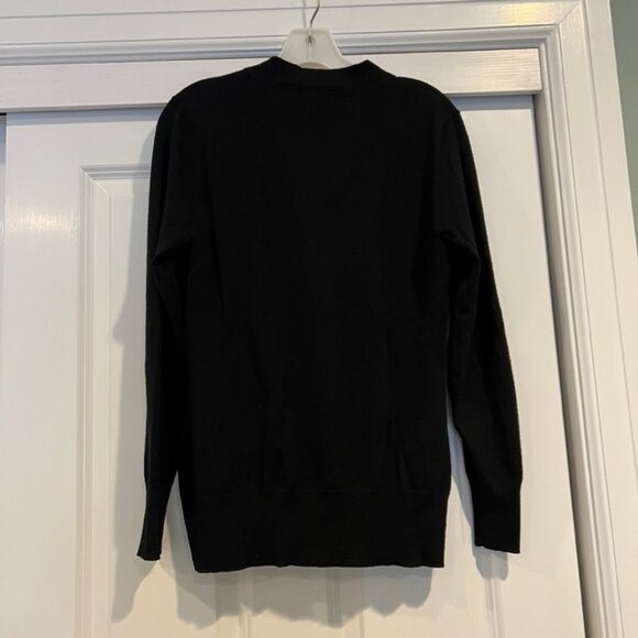 Tory Burch Black Wool Cardigan size S - Picture 3 of 5